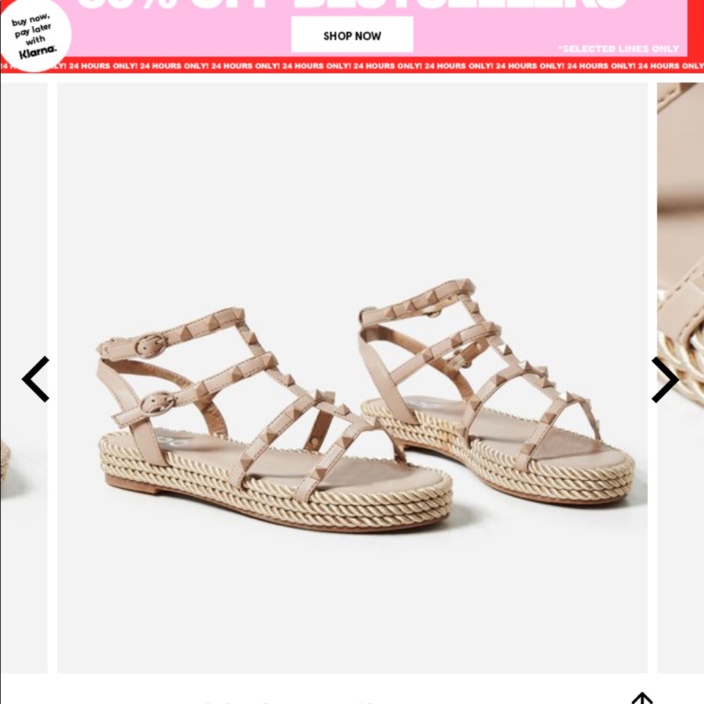 Ego Studded Rope Espadrilles